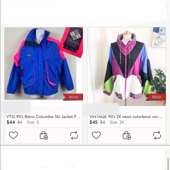 VTG JACKET COLOR BLOCK SILVER THREADS 1X WINDBREAKER - Picture 9 of 11